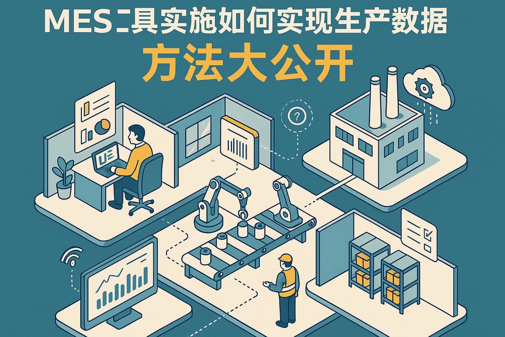 MES 工具实施如何实现生产数据精准采集？方法大公开